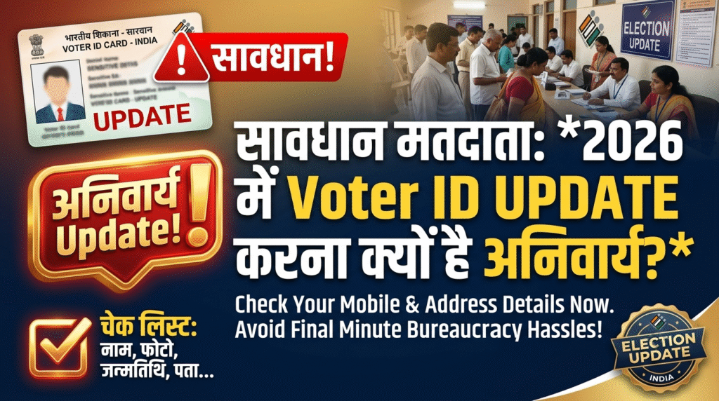 Voter ID Card Correction 2026